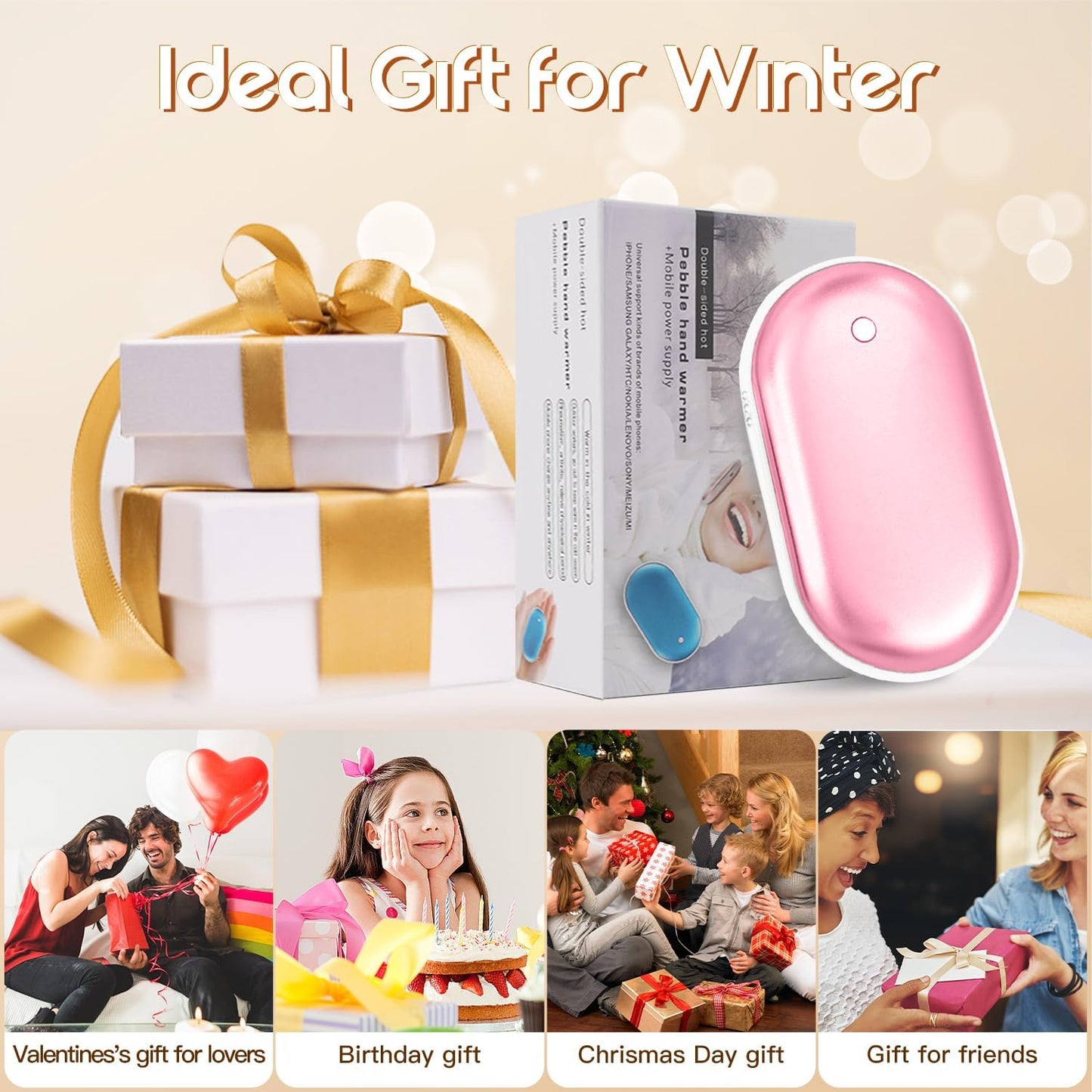 Portable Hand Warmers & Power Bank