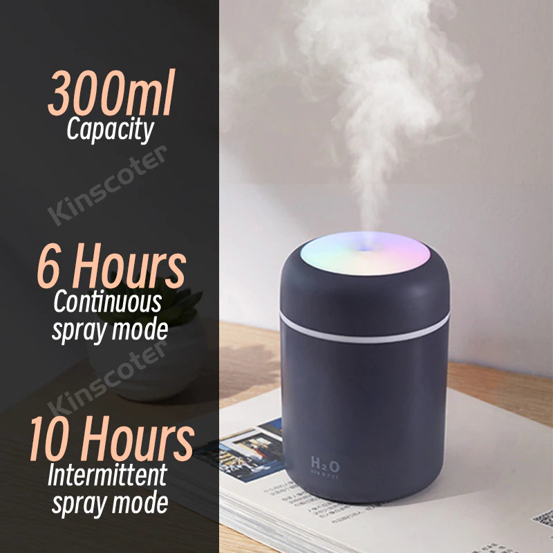 🌟Aroma Oasis: The Ultimate USB-Powered Humidifier🍃