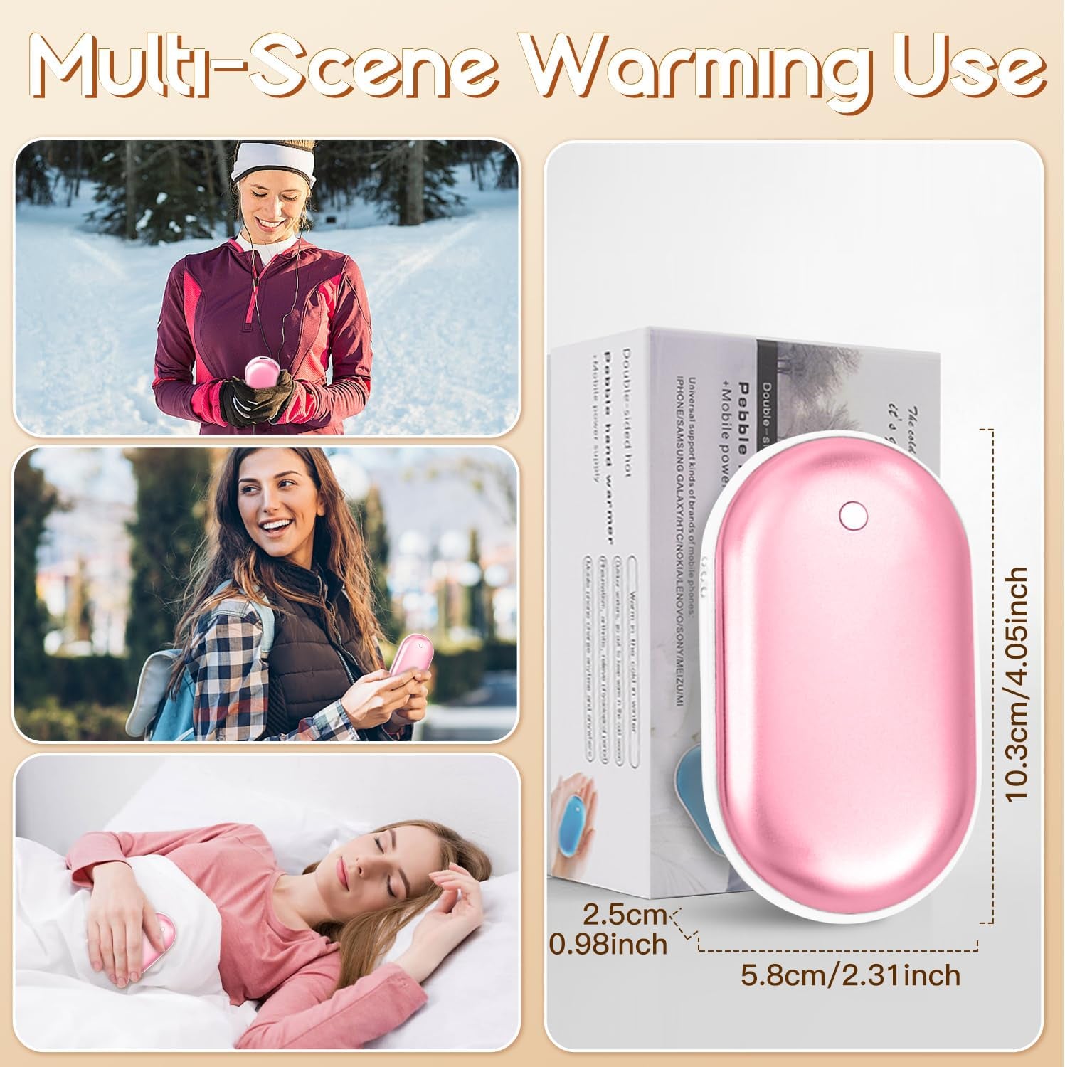  Portable Hand Warmers & Power Bank