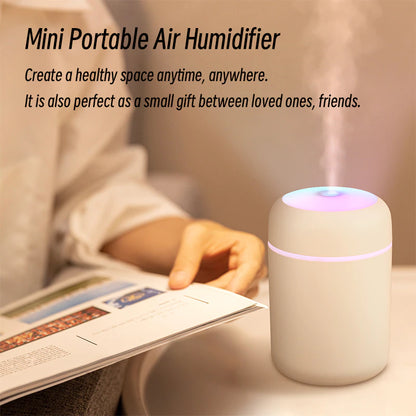 🌟Aroma Oasis: The Ultimate USB-Powered Humidifier🍃