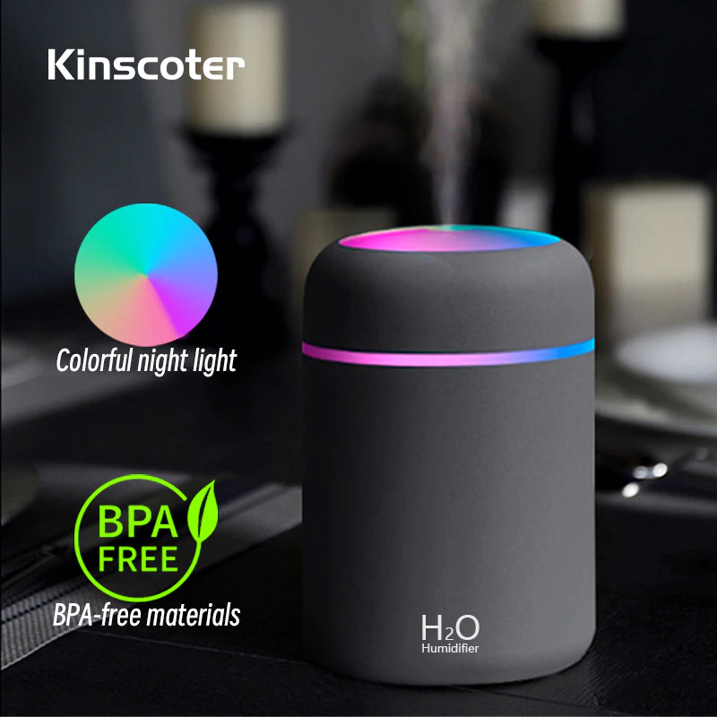 🌟Aroma Oasis: The Ultimate USB-Powered Humidifier🍃